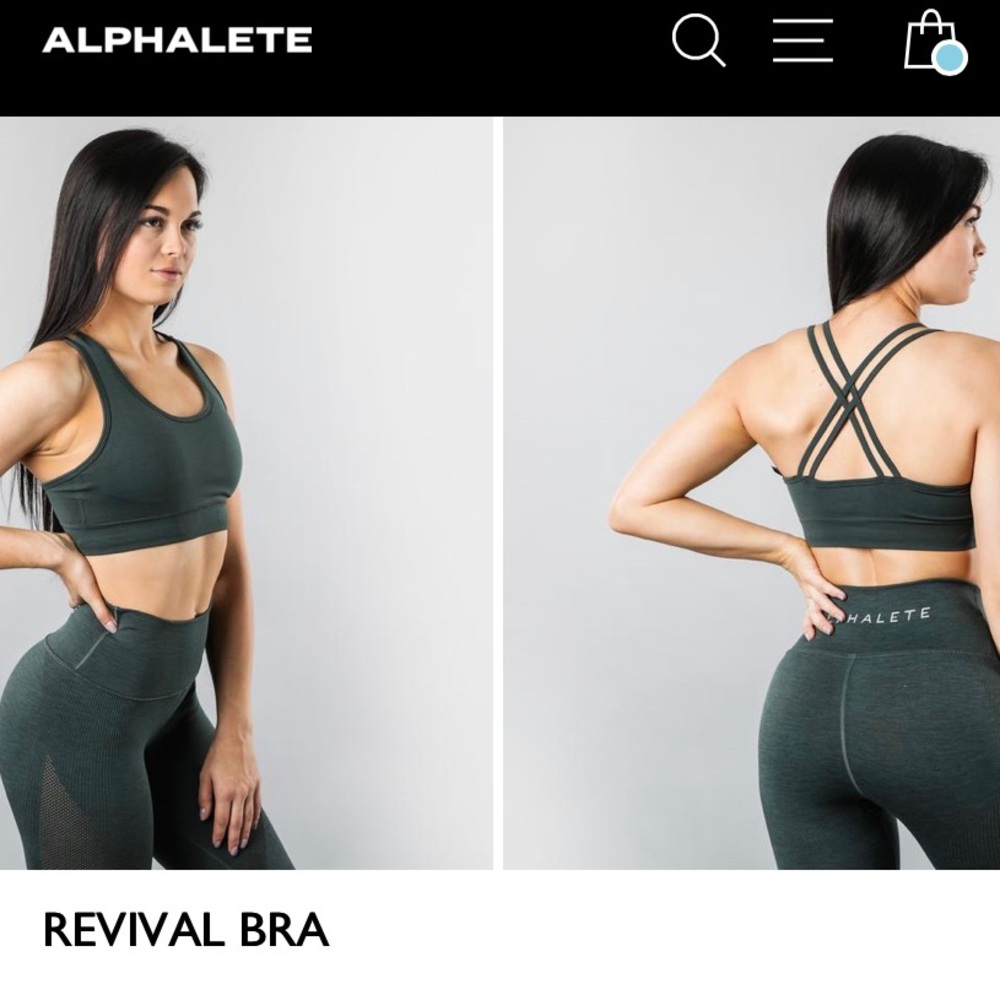 Alphalete Revival Bra XXL